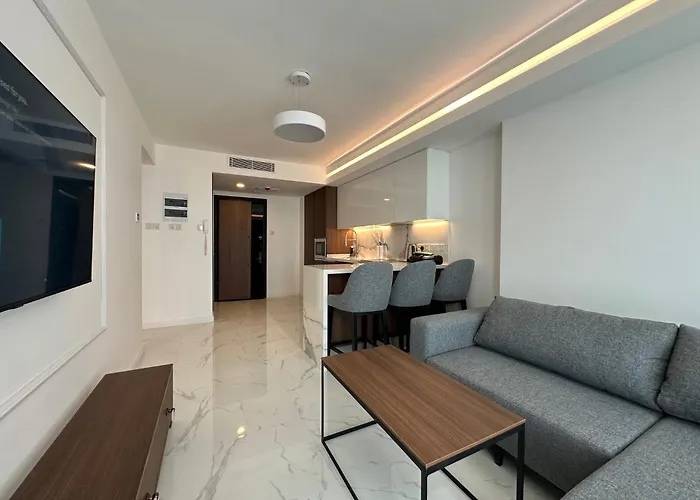 アパート Grand Sapphire Luxury Residences 1 By Myguest Cyprus