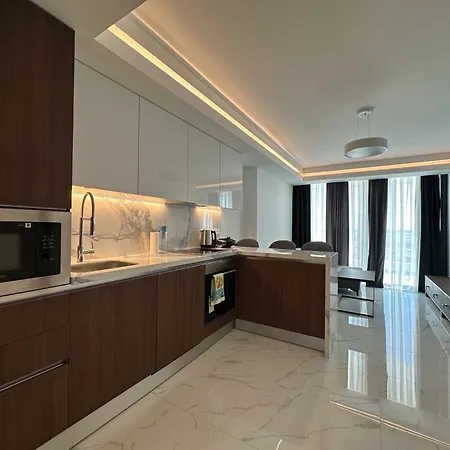 아파트 Grand Sapphire Luxury Residences 1 By Myguest Cyprus *